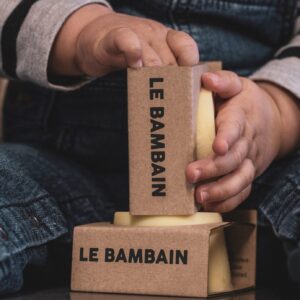 Le Bambain, 100 % d'origine naturelle, certifié BIO, au Calendula et sans parfum pour les enfants et les femmes enceintes.